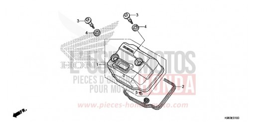 COUVERCLE DE CULASSE CBF125NAJ de 2018